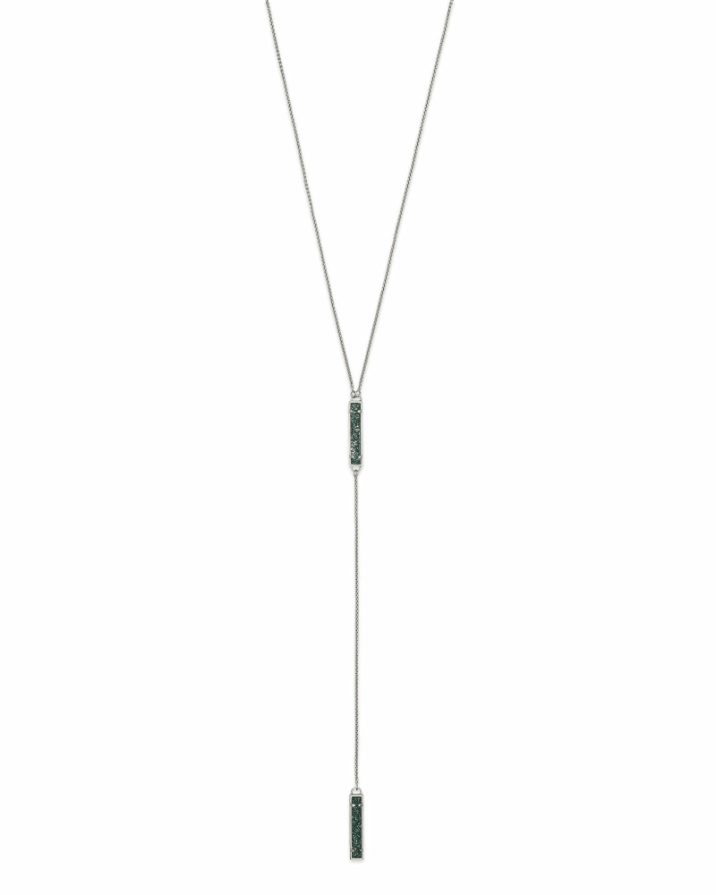 Lilly Y Necklace in Silver image number 0